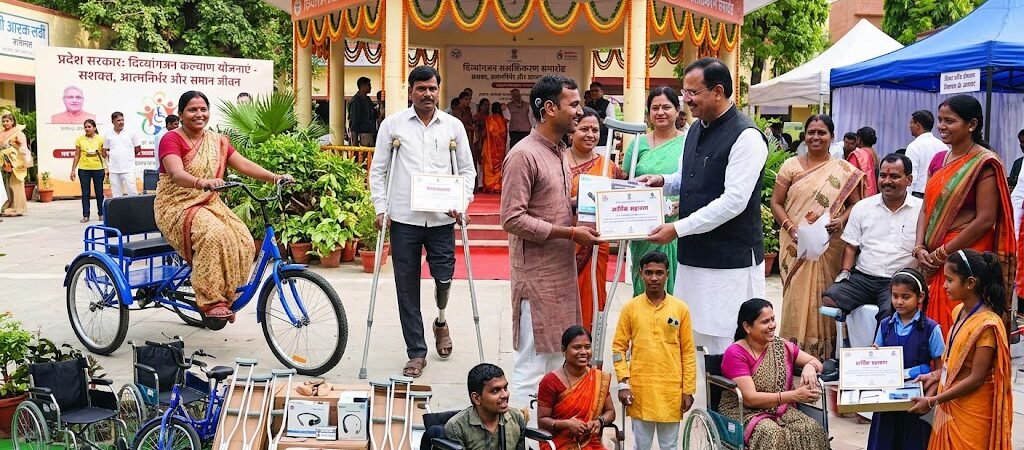 दिव्यांगजनों को आत्मनिर्भर बनाने पर सरकार का जोर