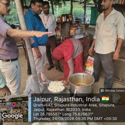 अस्पतालों की कैंटीन में जांच, 59 खाद्य नमूने लिए